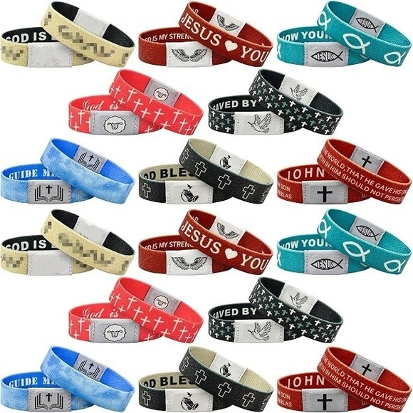 Jewelry - NFC Bible Verse Tap Bracelet – Daily Scripture Inspirational Christian Faith